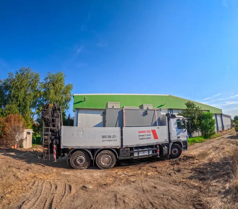 с. Куртово Конаре, пречиствателна станция БИО-30 FUV
